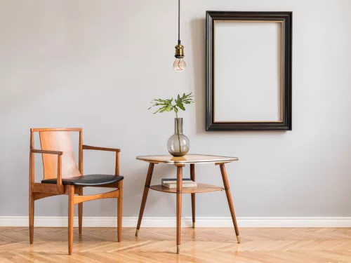 Fém E27 foglalat 60W, 1m kábel, antikarany - BH652B