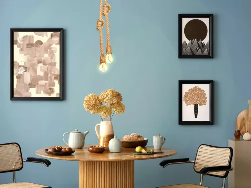 Fém E27 foglalat 2 foglalattal, 3m természetes kötél kábel, max. 60W - BH6721-5