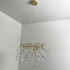 Luxus kristály függőlámpa 360W, 9x G9 foglalat, 60cm Ø, 230V, IP20 - CA011/600