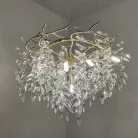 Luxus kristály függőlámpa 360W, 9x G9 foglalat, 60cm Ø, 230V, IP20 - CA011/600