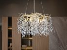 Luxus kristály függőlámpa 360W, 9x G9 foglalat, 60cm Ø, 230V, IP20 - CA011/600
