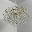 Luxus kristály függőlámpa 360W, 9x G9 foglalat, 60cm Ø, 230V, IP20 - CA011/600