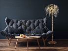 Luxus kristály állólámpa 200W, 5x G9 foglalat, 70cm Ø, 230V, IP20 - CA011/F
