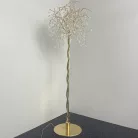 Luxus kristály állólámpa 200W, 5x G9 foglalat, 70cm Ø, 230V, IP20 - CA011/F