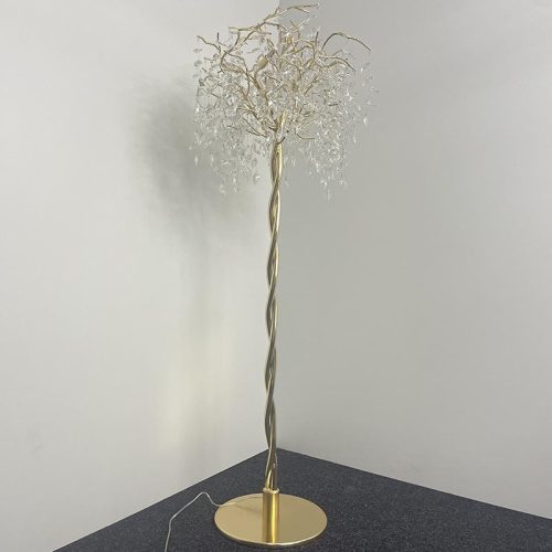 Luxus kristály állólámpa 200W, 5x G9 foglalat, 70cm Ø, 230V, IP20 - CA011/F
