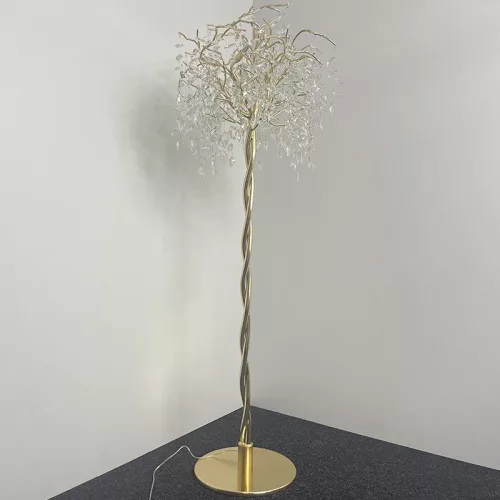 Luxus kristály állólámpa 200W, 5x G9 foglalat, 70cm Ø, 230V, IP20 - CA011/F