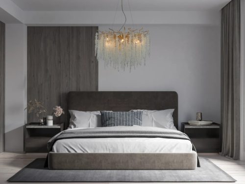 Luxus kristály függőlámpa 520W, 13x G9 foglalat, 80cm Ø, 230V, IP20 - CA021/800