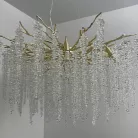 Luxus kristály függőlámpa 520W, 13x G9 foglalat, 80cm Ø, 230V, IP20 - CA021/800