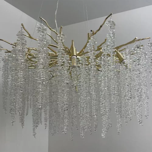 Luxus kristály függőlámpa 520W, 13x G9 foglalat, 80cm Ø, 230V, IP20 - CA021/800