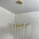 Luxus kristály függőlámpa 520W, 13x G9 foglalat, 80cm Ø, 230V, IP20 - CA021/800