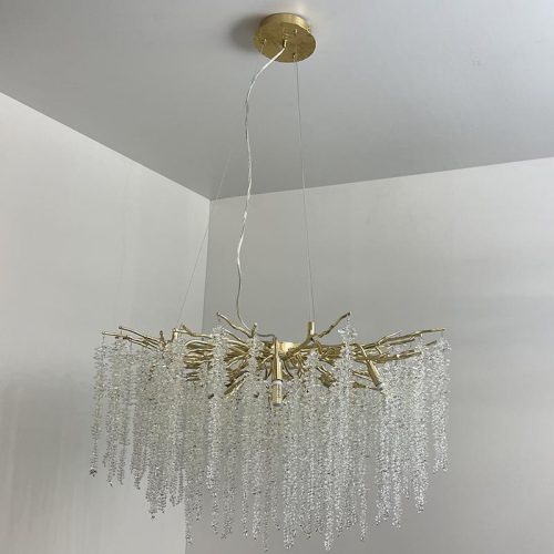 Luxus kristály függőlámpa 520W, 13x G9 foglalat, 80cm Ø, 230V, IP20 - CA021/800