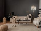 Luxus kristály állólámpa 200W, 5x G9 foglalat, 70cm Ø, 230V, IP20 - CA021/F