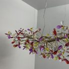 Luxus kristály függőlámpa 520W, 13x G9 foglalat, 120cm, 230V, IP20 - CA032/1200L