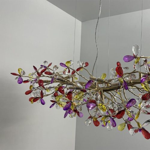 Luxus kristály függőlámpa 520W, 13x G9 foglalat, 120cm, 230V, IP20 - CA032/1200L