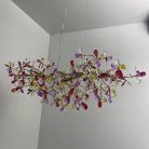Luxus kristály függőlámpa 520W, 13x G9 foglalat, 120cm, 230V, IP20 - CA032/1200L