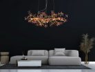 Luxus kristály függőlámpa 520W, 13x G9 foglalat, 120cm, 230V, IP20 - CA032/1200L
