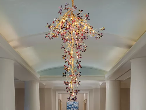 Luxus kristály függőlámpa 1200W, 30x G9 foglalat, 120cm Ø, 230V, IP20 - CA032/2000H