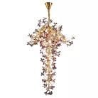 Luxus kristály függőlámpa 1200W, 30x G9 foglalat, 120cm Ø, 230V, IP20 - CA032/2000H