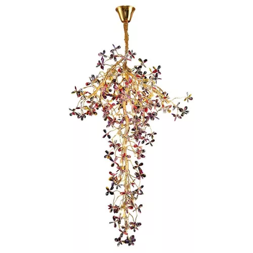 Luxus kristály függőlámpa 1200W, 30x G9 foglalat, 120cm Ø, 230V, IP20 - CA032/2000H