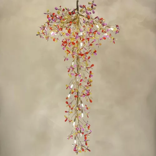 Luxus kristály függőlámpa 1200W, 30x G9 foglalat, 120cm Ø, 230V, IP20 - CA032/2000H