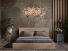 Luxus kristály függőlámpa 640W, 16x G9 foglalat, 80cm Ø, 230V, IP20 - CA032/800