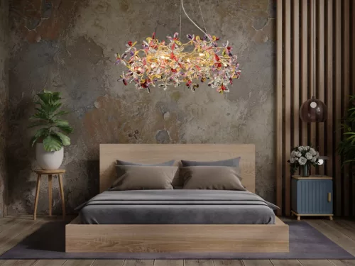 Luxus kristály függőlámpa 640W, 16x G9 foglalat, 80cm Ø, 230V, IP20 - CA032/800