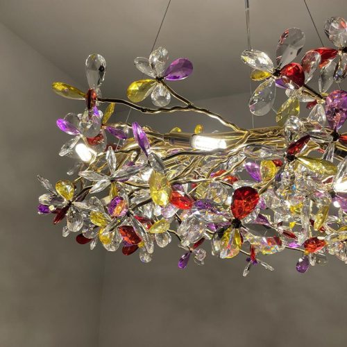 Luxus kristály függőlámpa 640W, 16x G9 foglalat, 80cm Ø, 230V, IP20 - CA032/800