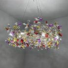 Luxus kristály függőlámpa 640W, 16x G9 foglalat, 80cm Ø, 230V, IP20 - CA032/800