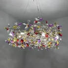 Luxus kristály függőlámpa 640W, 16x G9 foglalat, 80cm Ø, 230V, IP20 - CA032/800