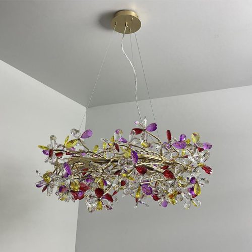 Luxus kristály függőlámpa 640W, 16x G9 foglalat, 80cm Ø, 230V, IP20 - CA032/800