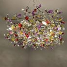 Luxus kristály függőlámpa 640W, 16x G9 foglalat, 80cm Ø, 230V, IP20 - CA032/800