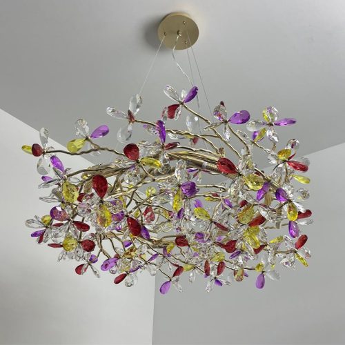 Luxus kristály függőlámpa 640W, 16x G9 foglalat, 80cm Ø, 230V, IP20 - CA032/800