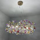Luxus kristály függőlámpa 640W, 16x G9 foglalat, 80cm Ø, 230V, IP20 - CA032/800