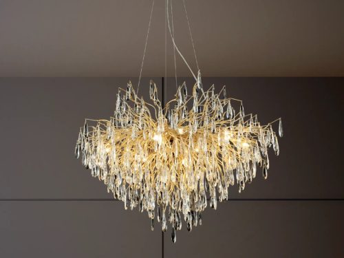 Luxus kristály függőlámpa 11xG9, 1000x550x750 mm, 440W, állítható magasság - CA061/1000L