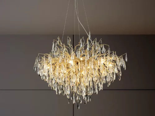 Luxus kristály függőlámpa 11xG9, 1000x550x750 mm, 440W, állítható magasság - CA061/1000L