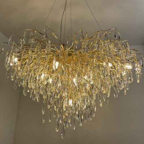 Luxus kristály függőlámpa 11xG9, 1000x550x750 mm, 440W, állítható magasság - CA061/1000L