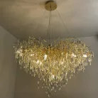 Luxus kristály függőlámpa 11xG9, 1000x550x750 mm, 440W, állítható magasság - CA061/1000L