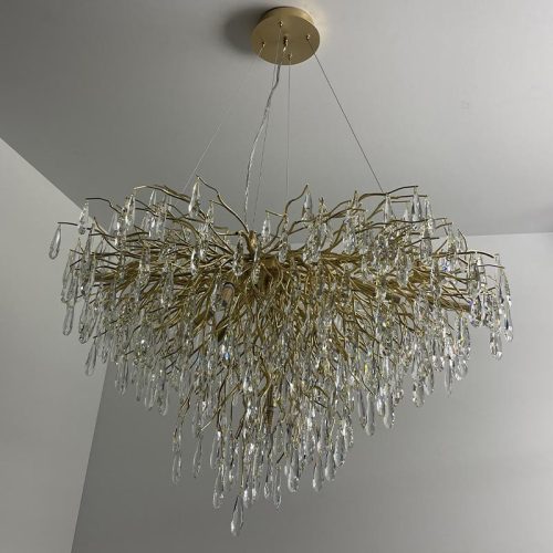 Luxus kristály függőlámpa 11xG9, 1000x550x750 mm, 440W, állítható magasság - CA061/1000L