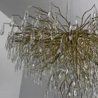 Luxus kristály függőlámpa 11xG9, 1000x550x750 mm, 440W, állítható magasság - CA061/1000L