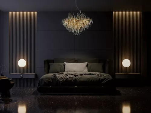 Luxus kristály függőlámpa 11xG9, 1000x550x750 mm, 440W, állítható magasság - CA061/1000L