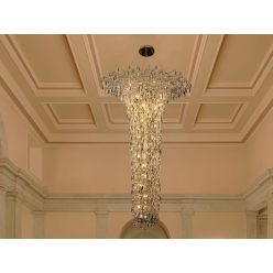  Luxus kristály függőlámpa 1640W, G9 foglalat, 130cm Ø, 230V, IP20 - CA061/2300H
