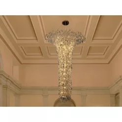   Luxus kristály függőlámpa 1640W, G9 foglalat, 130cm Ø, 230V, IP20 - CA061/2300H