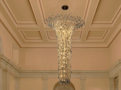 Luxus kristály függőlámpa 1640W, G9 foglalat, 130cm Ø, 230V, IP20 - CA061/2300H