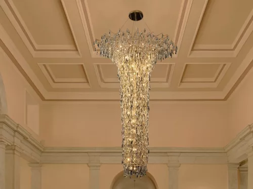 Luxus kristály függőlámpa 1640W, G9 foglalat, 130cm Ø, 230V, IP20 - CA061/2300H