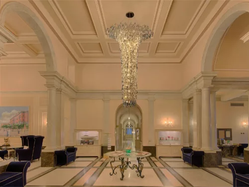 Luxus kristály függőlámpa 1640W, G9 foglalat, 130cm Ø, 230V, IP20 - CA061/2300H