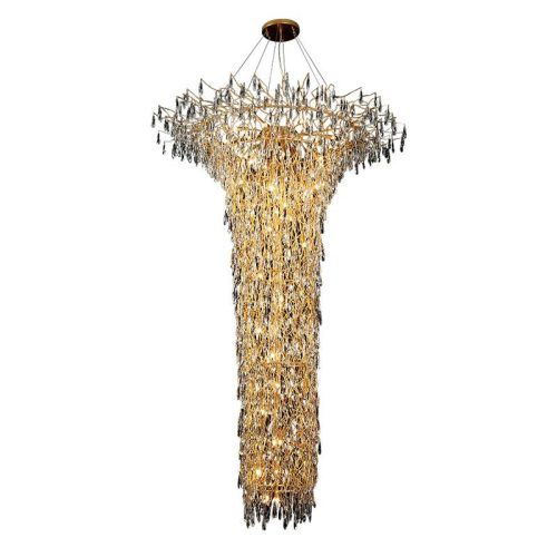 Luxus kristály függőlámpa 1640W, G9 foglalat, 130cm Ø, 230V, IP20 - CA061/2300H