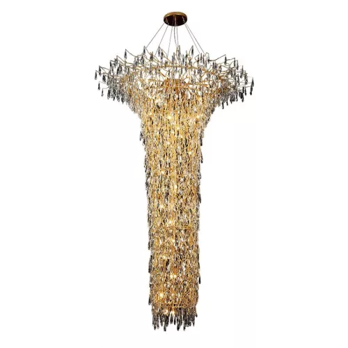 Luxus kristály függőlámpa 1640W, G9 foglalat, 130cm Ø, 230V, IP20 - CA061/2300H