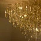 Luxus kristály mennyezeti csillár 12xG9, Ø800 mm, 480W, IP20 - CA061/800C