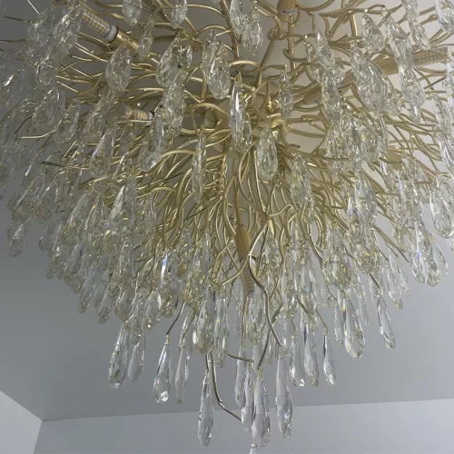 Luxus kristály mennyezeti csillár 12xG9, Ø800 mm, 480W, IP20 - CA061/800C