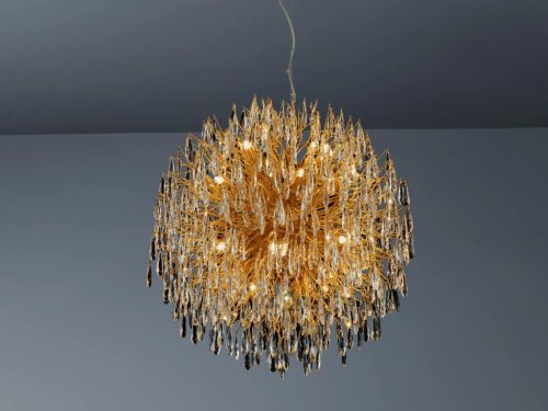 Luxus kristály függőlámpa 24xG9, Ø800 mm, 960W, állítható magasság, IP20 - CA061/800G